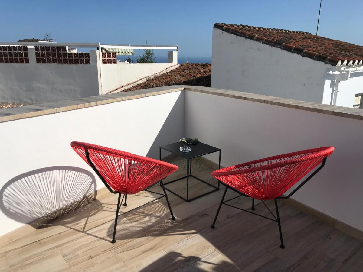 Cerezo'S House - Terrace & Jacuzzi Villa Frigiliana Exterior photo
